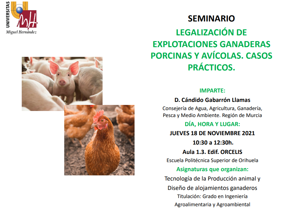 Seminario legalización de explotaciones ganaderas