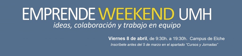 Banner X EmprendeWeekend 2022